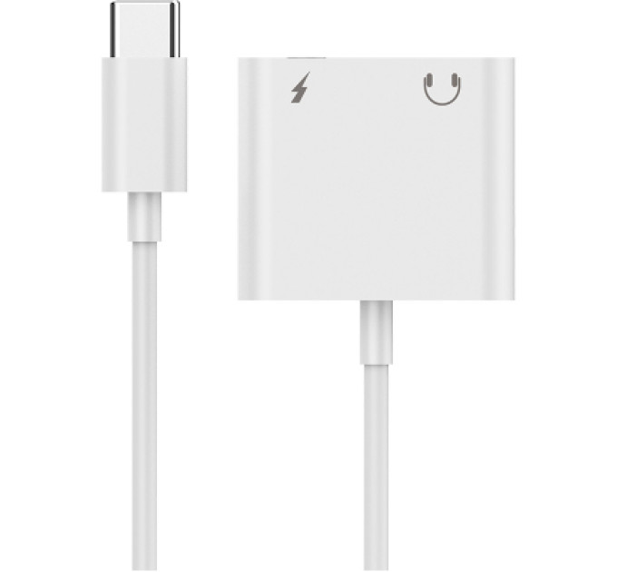 Cablexpert Адаптер USB-C to stereo audio 3.5 mm + USB-C power (CDLA) Cablexpert (A-CM-3.5FP-01)
