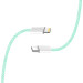 ColorWay Дата кабель USB-C to Lightning 1.0m 27W green ColorWay (CW-CBPDCL061-G)