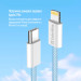 ColorWay Дата кабель USB-C to Lightning 1.0m 27W blue ColorWay (CW-CBPDCL061-BL)