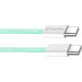 ColorWay Дата кабель USB-C to USB-C 1.0m 60W 3.0А green ColorWay (CW-CBPDCC061-G)