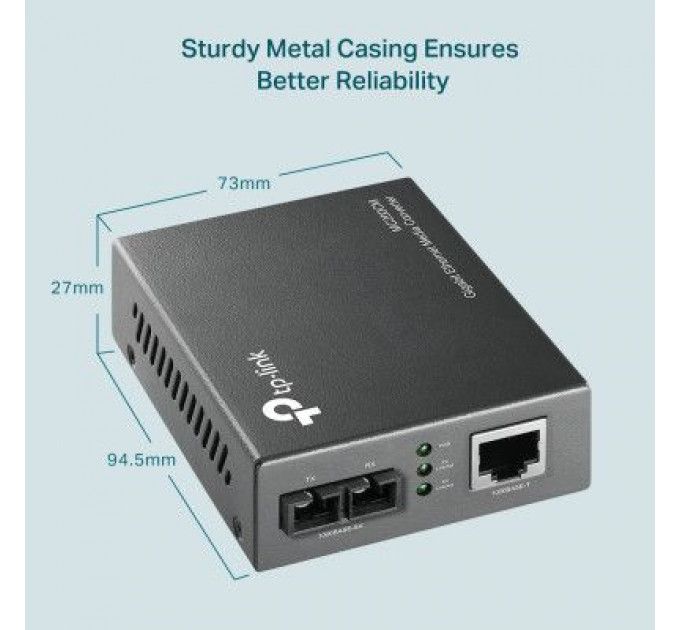 Медіаконвертер TP-Link MC200CM