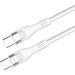 ColorWay Дата кабель USB-C to USB-C 1.0m (PD Fast Charging 240W) 5А white ColorWay (CW-CBPDCC065-WT)
