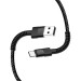 ColorWay Дата кабель USB 2.0 AM to Type-C 1.0m 2.4А black ColorWay (CW-CBUC063-BK)