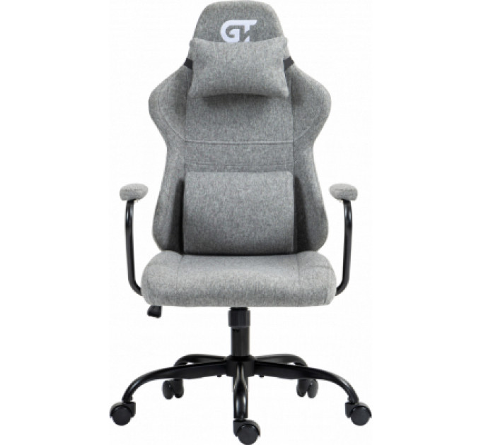 GT Racer Крісло ігрове GT Racer X-2322 Gray (X-2322 Fabric Gray)