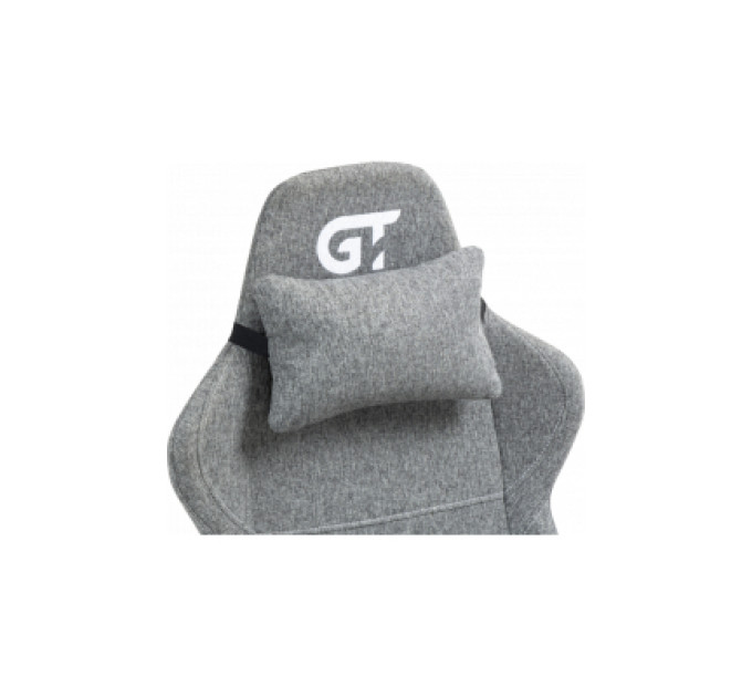 GT Racer Крісло ігрове GT Racer X-2322 Gray (X-2322 Fabric Gray)
