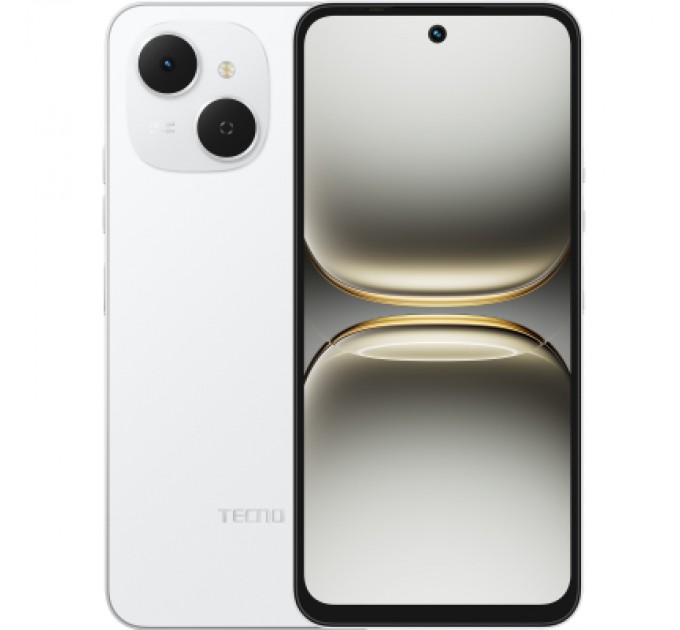 Tecno Мобільний телефон Tecno Spark 40C 4/128GB Veil White (4894947093036)
