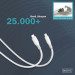 Assmann Дата кабель USB-C to Lightning 1.0m USB 2.0 60W silicone white Digitus (AK-600110-010-W)