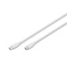 Assmann Дата кабель USB-C to USB-C 2.0m USB 2.0 60W silicone white Digitus (AK-300341-020-W)