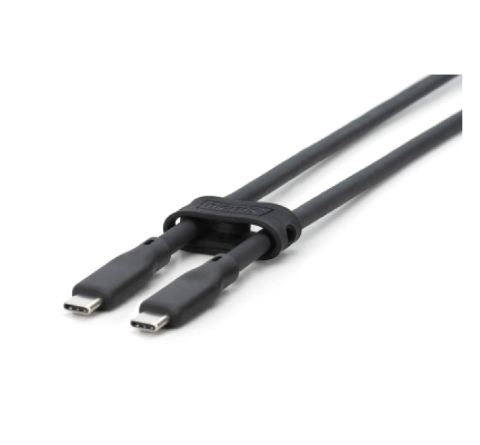 Digitus Дата кабель USB-C to USB-C 2.0m USB 3.2 Gen1 5G 100W 4K silicone black Digitus (AK-300342-020-S)