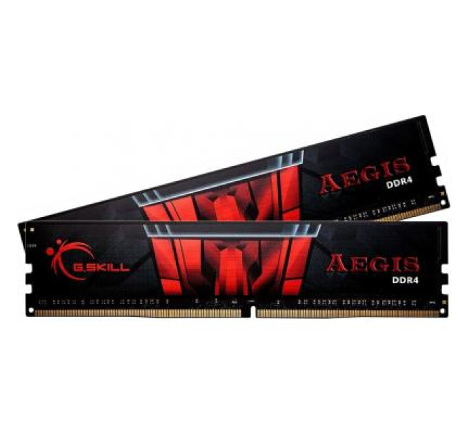 G.Skill Модуль пам'яті для комп'ютера DDR4 16GB (2x8GB) 2666 MHz AEGIS G.Skill (F4-2666C19D-16GIS)