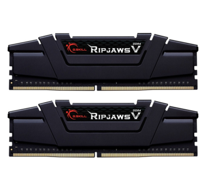 G.Skill Модуль пам'яті для комп'ютера DDR4 32GB (2x16GB) 3600 MHz Ripjaws V G.Skill (F4-3600C18D-32GVK)