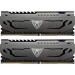 Patriot Модуль пам'яті для комп'ютера DDR4 16GB (2x8GB) 3200 MHz Viper Steel Patriot (PVS416G320C6K)