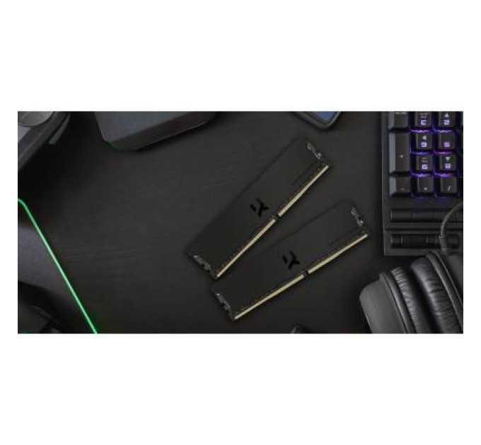 Goodram Модуль пам'яті для комп'ютера DDR4 16GB 3600 MHz Iridium Pro Deep Black Goodram (IRP-K3600D4V64L18/16G)