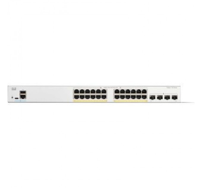 Cisco Комутатор мережевий Cisco C1300-24FP-4G