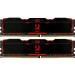Goodram Модуль пам'яті для комп'ютера DDR4 32GB (2x16GB) 3200 MHz IRDM Black Goodram (IR-X3200D464L16A/32GDC)