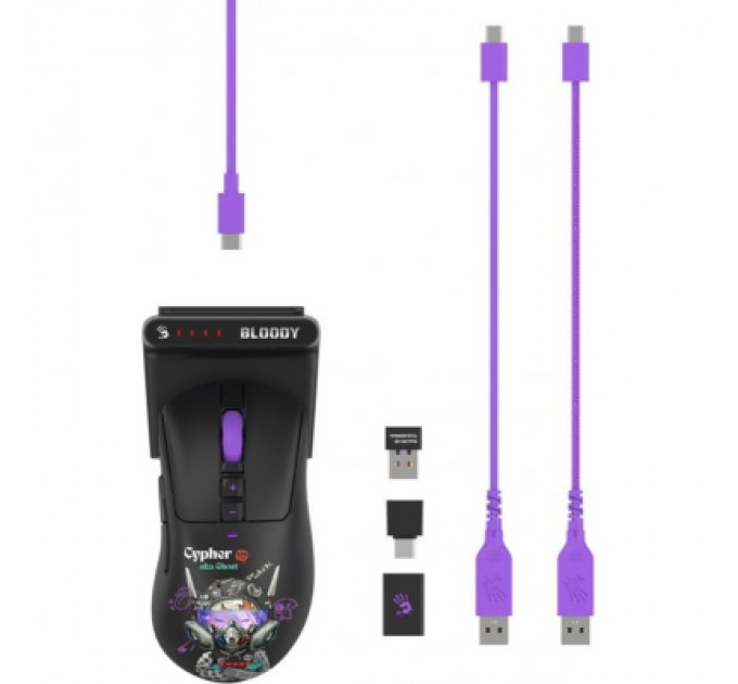 A4Tech Мишка A4Tech Bloody R73 Ultra Duo Wireless Cypher Ghost (4711421002370)