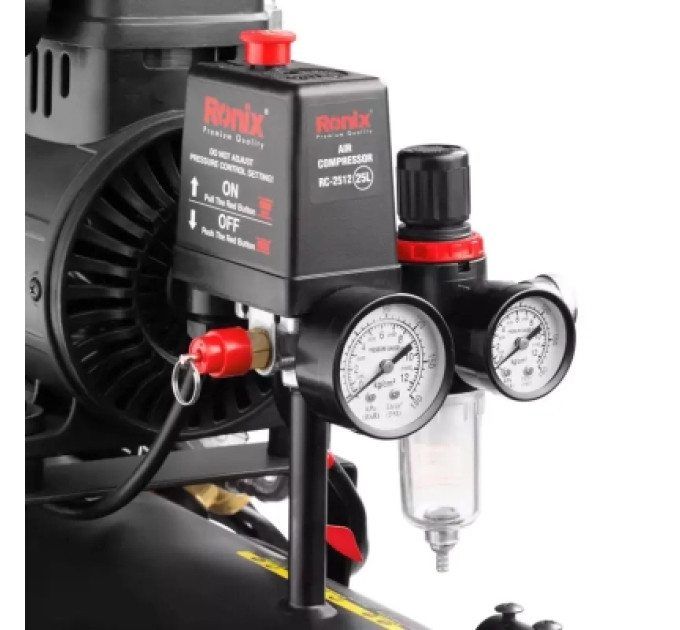 Ronix Компресор Ronix 25л, 1380Вт (RC-2512)