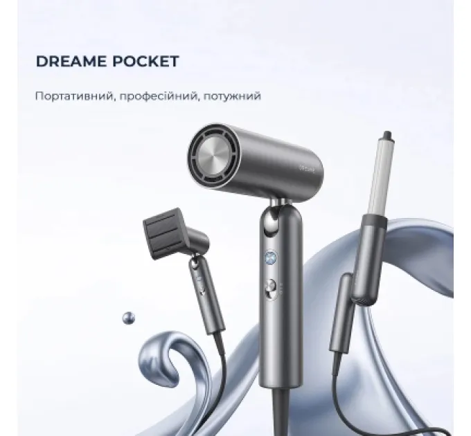 Dreame Фен Dreame Pocket Grey (AHD51-GR)