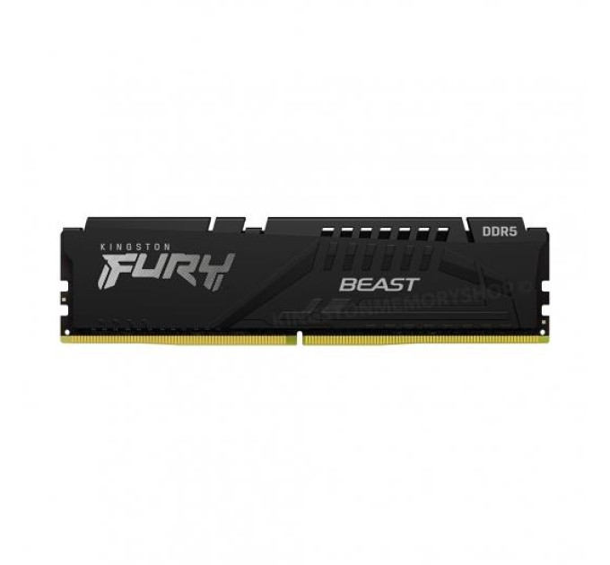 Kingston Fury (ex.HyperX) Модуль пам'яті для комп'ютера DDR5 32GB 5600 MHz Beast Black Kingston Fury (ex.HyperX) (KF556C40BB-32)