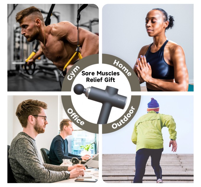 Yunmai Масажер Yunmai Massage Gun Prime 2 (YMFG-M418)