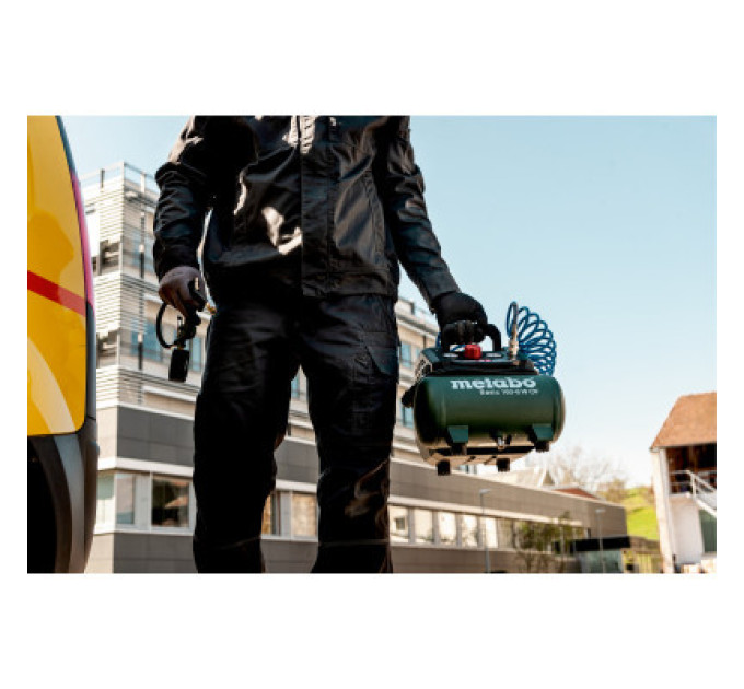 Metabo Компресор Metabo BASIC 160-6 W OF безолійний, 900Вт, 6л, 160л/хв, 8бар (601501000)