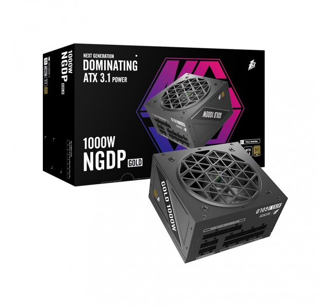 1stPlayer Блок живлення 1stPlayer HA-1000BA4 (NGDP-GLD-1000-BK-EU) 1000W