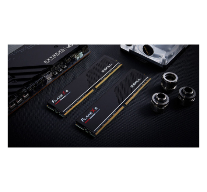 G.Skill Модуль пам'яті для комп'ютера DDR5 32GB (2x16GB) 6000 MHz Ripjaws S5 G.Skill (F5-6000J3040F16GX2-RS5K)