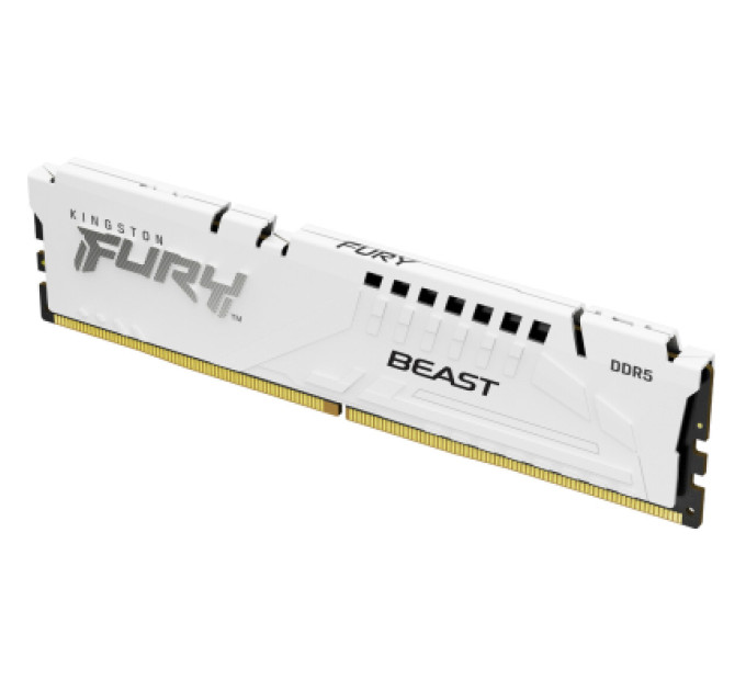 Kingston Fury (ex.HyperX) Модуль пам'яті для комп'ютера DDR5 32GB 6000 MHz Beast EXPO White Kingston Fury (ex.HyperX) (KF560C36BWE-32)