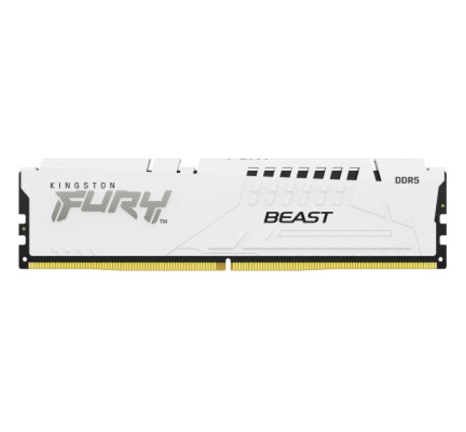 Kingston Fury (ex.HyperX) Модуль пам'яті для комп'ютера DDR5 32GB 6000 MHz Beast EXPO White Kingston Fury (ex.HyperX) (KF560C36BWE-32)