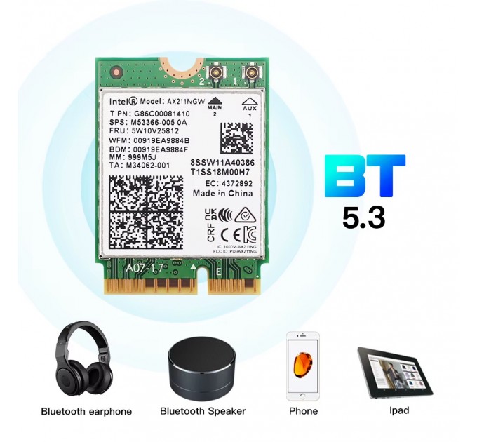 Fenvi Бездротовий адаптер Fenvi AX211NGW