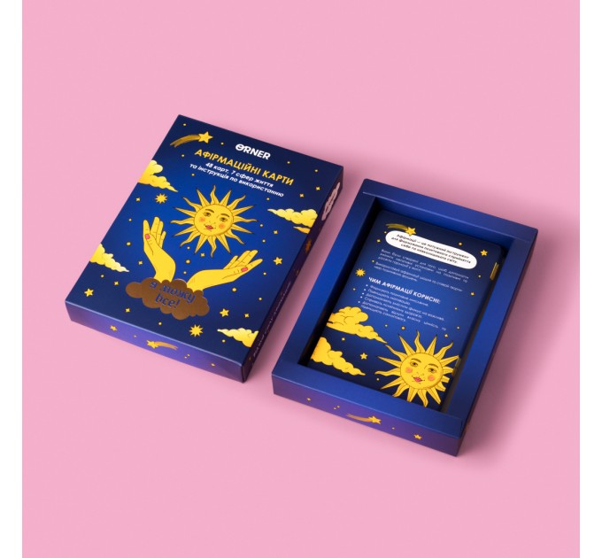 Orner Картки з афірмаціями Orner Я можу все! (orner-2309)