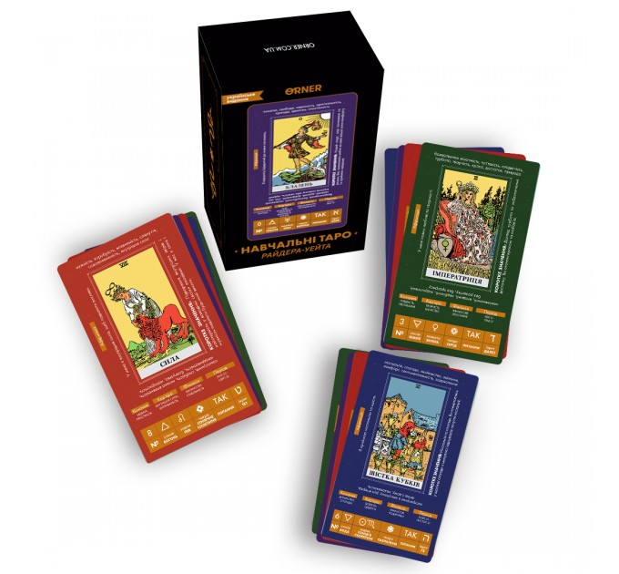 Orner Карти Таро Orner Навчальні Таро Райдера - Уейта (orner-2684)