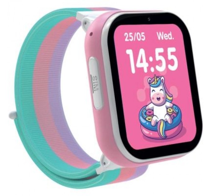 Gelius Смарт-годинник Gelius Pro GP-PK008 (Rainbow) White Kids smart watch with GPS/4G (Pro GP-PK008 (Rainbow) White)