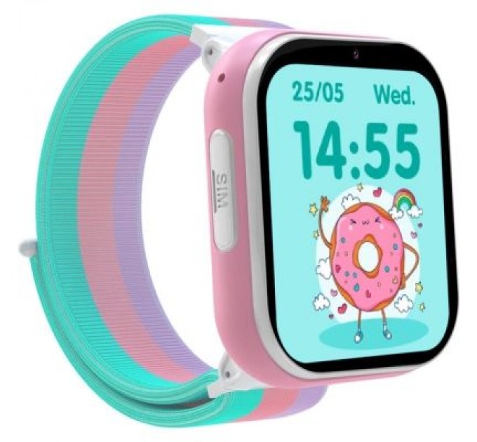 Gelius Смарт-годинник Gelius Pro GP-PK008 (Rainbow) White Kids smart watch with GPS/4G (Pro GP-PK008 (Rainbow) White)