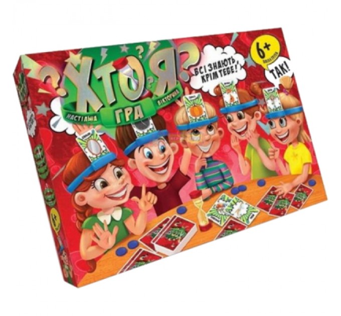 Danko Toys Настільна гра Danko Toys Хто я? (велика), українська (HIM-01-02)
