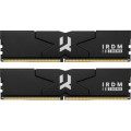 Goodram Модуль пам'яті для комп'ютера DDR5 32GB (2x16GB) 6400 MHz IRDM Black Goodram (IR-6400D564L32S/32GDC)
