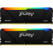 Kingston Fury (ex.HyperX) Модуль пам'яті для комп'ютера DDR4 32GB (2x16GB) 3200 MHz Beast RGB Kingston Fury (ex.HyperX) (KF432C16BB12AK2/32)