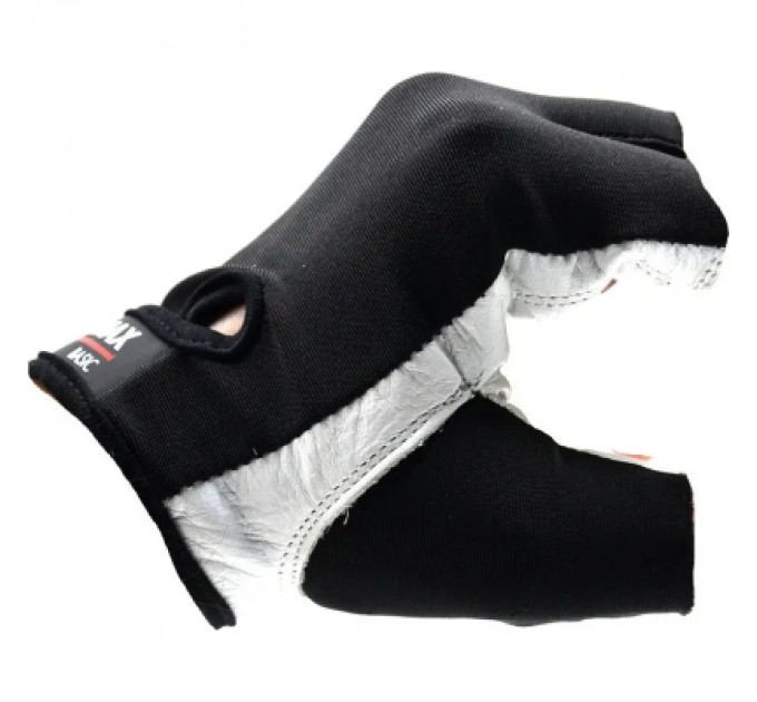 MadMax Рукавички для фітнесу MadMax MFG-250 Basic Whihe L (MFG-250_L)