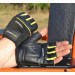 PowerPlay Рукавички для фітнесу PowerPlay 9058 Energy чорно-жовті M (PP_9058_M_Energy)