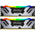 Kingston Fury (ex.HyperX) Модуль пам'яті для комп'ютера DDR5 96GB (2x48GB) 6400 MHz Renegade RGB XMP Kingston Fury (ex.HyperX) (KF564C32RSAK2-96)