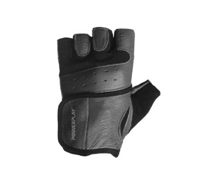PowerPlay Рукавички для фітнесу PowerPlay 2229 Чорні L (PP_2229_L_Black)