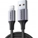Ugreen Дата кабель USB 2.0 AM to Lightning 2.0m US199 2.4A Black Ugreen (60158)