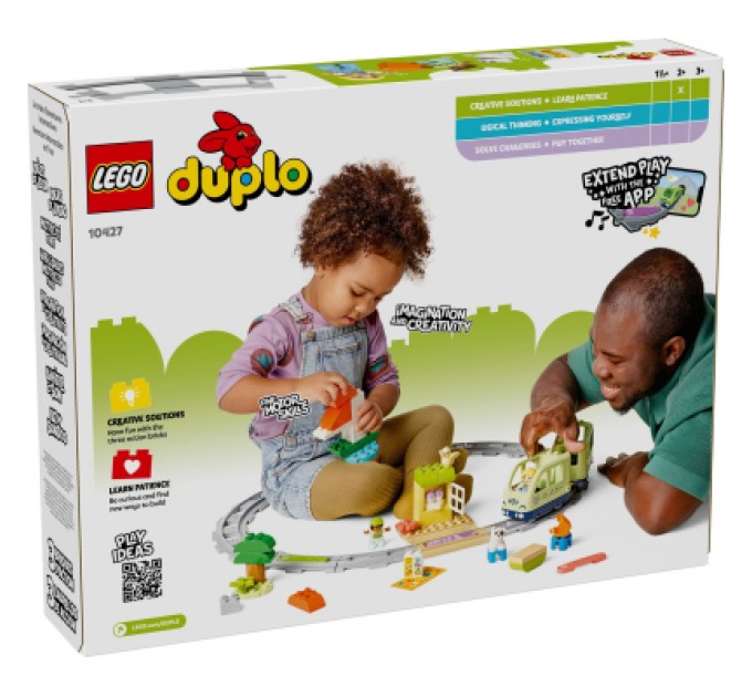 LEGO Конструктор LEGO DUPLO Town Інтерактивний пригодницький потяг (10427)