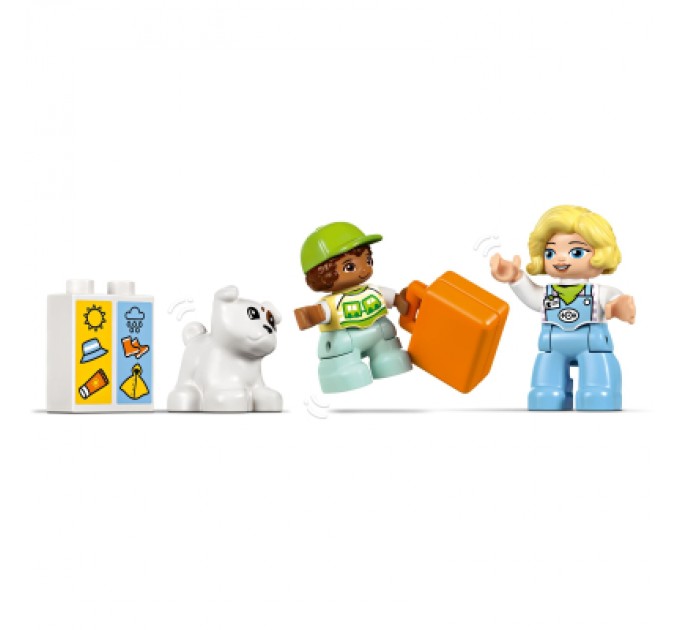 LEGO Конструктор LEGO DUPLO Town Інтерактивний пригодницький потяг (10427)