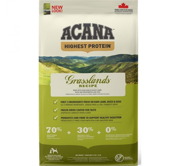ACANA Сухий корм для собак ACANA Grasslands 11.4 кг (0064992542115)