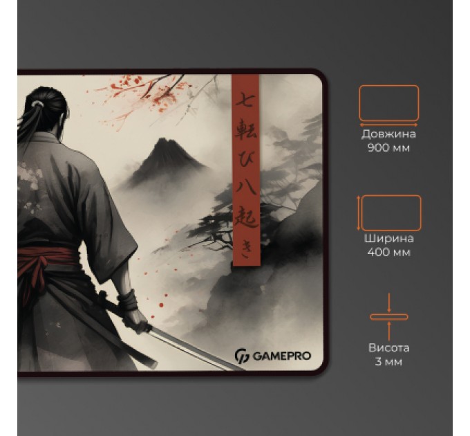 GamePro Килимок для мишки GamePro Speed/Control Gray (MP275GS)