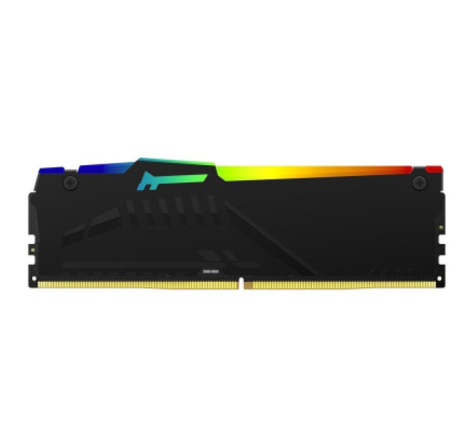 Kingston Fury (ex.HyperX) Модуль пам'яті для комп'ютера DDR5 16GB (2x8GB) 5600 MHz FURY Beast RGB Kingston Fury (ex.HyperX) (KF556C36BBEAK2-16)