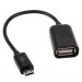 Lapara Дата кабель OTG USB 2.0 AF to Micro 5P 0.16m Lapara (LA-UAFM-OTG black)