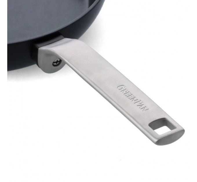 GreenPan Сковорода GreenPan Evolution, 24 см з керамічним покриттям, чорна (CC006386-001)