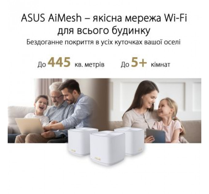 Маршрутизатор ASUS ZenWiFi XD5 3PK (90IG0750-MO3B20)